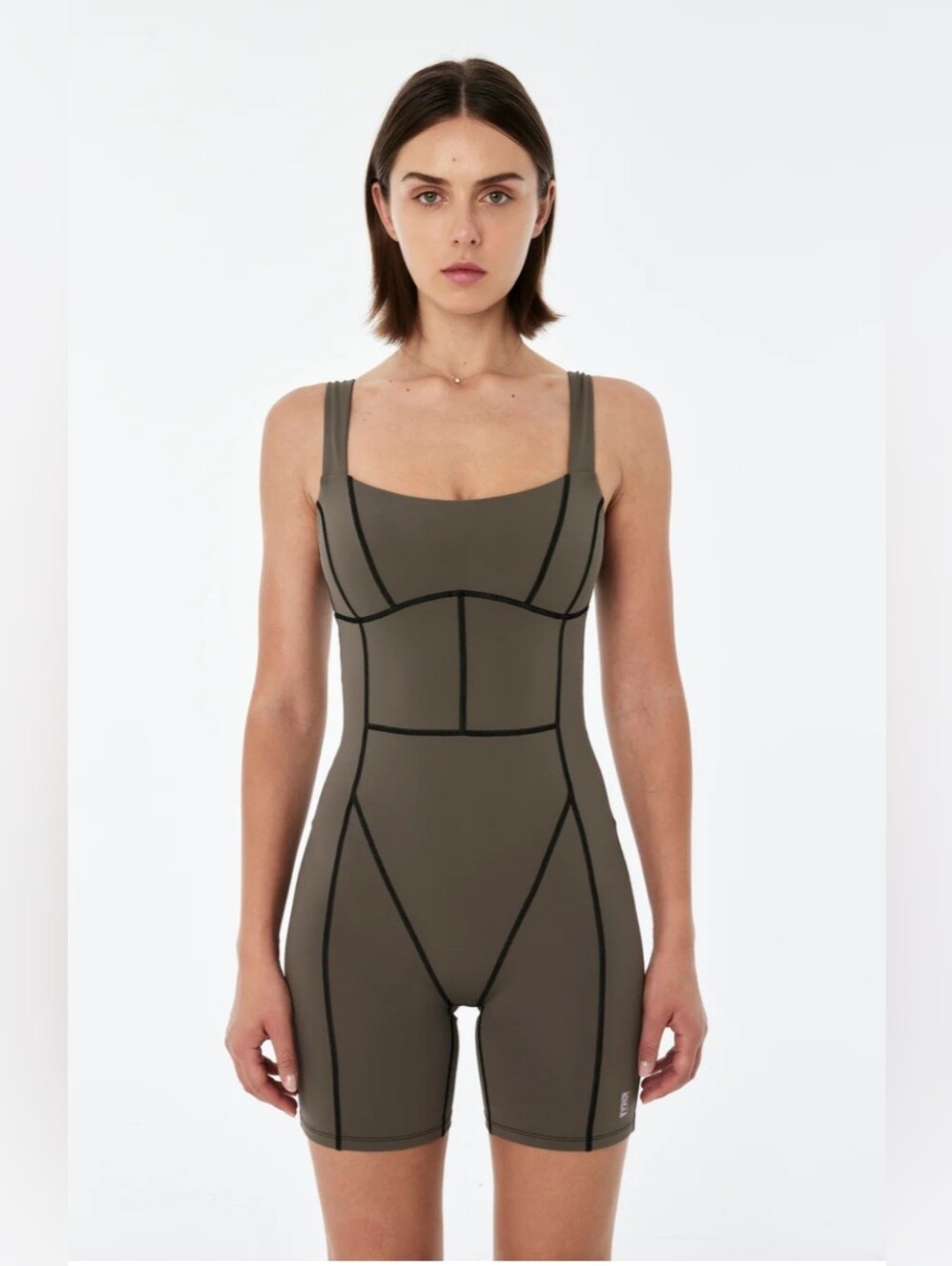 P.E Nation Recalibrate One Piece Romper Unitard Size Large